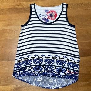Desigual striped Tank Top Size M